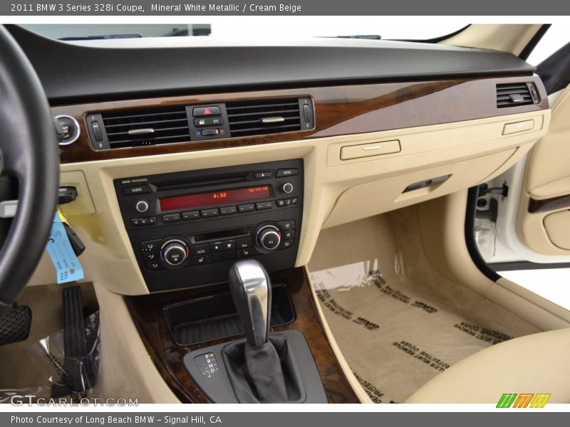Mineral White Metallic / Cream Beige 2011 BMW 3 Series 328i Coupe