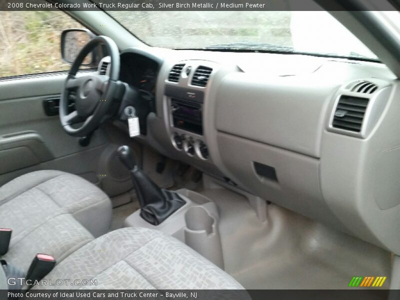 Silver Birch Metallic / Medium Pewter 2008 Chevrolet Colorado Work Truck Regular Cab