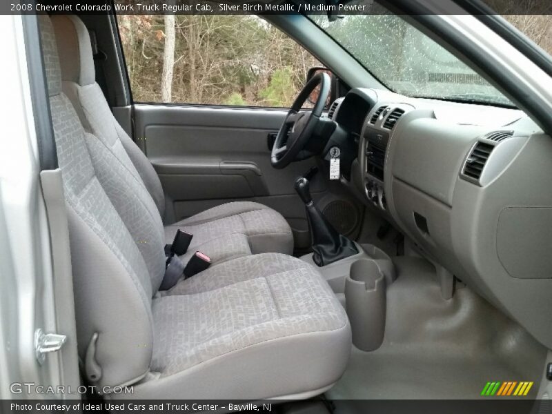 Silver Birch Metallic / Medium Pewter 2008 Chevrolet Colorado Work Truck Regular Cab