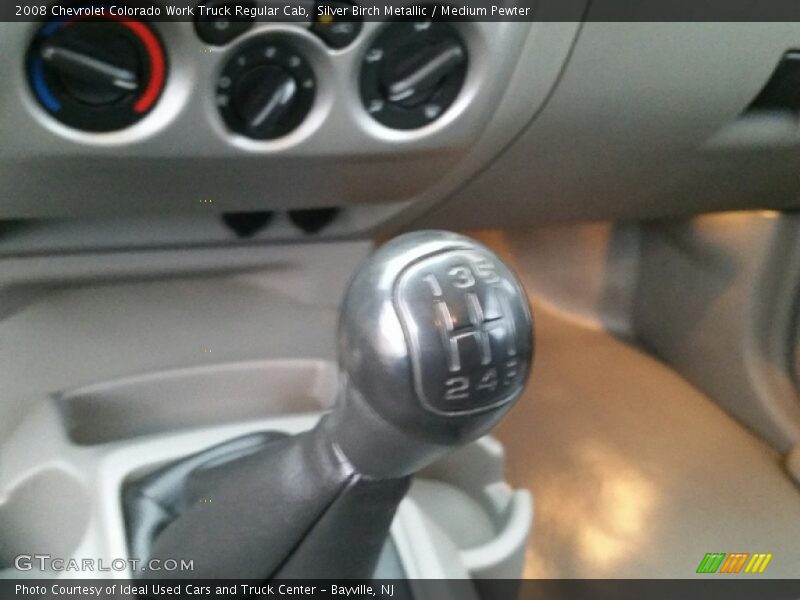 Silver Birch Metallic / Medium Pewter 2008 Chevrolet Colorado Work Truck Regular Cab