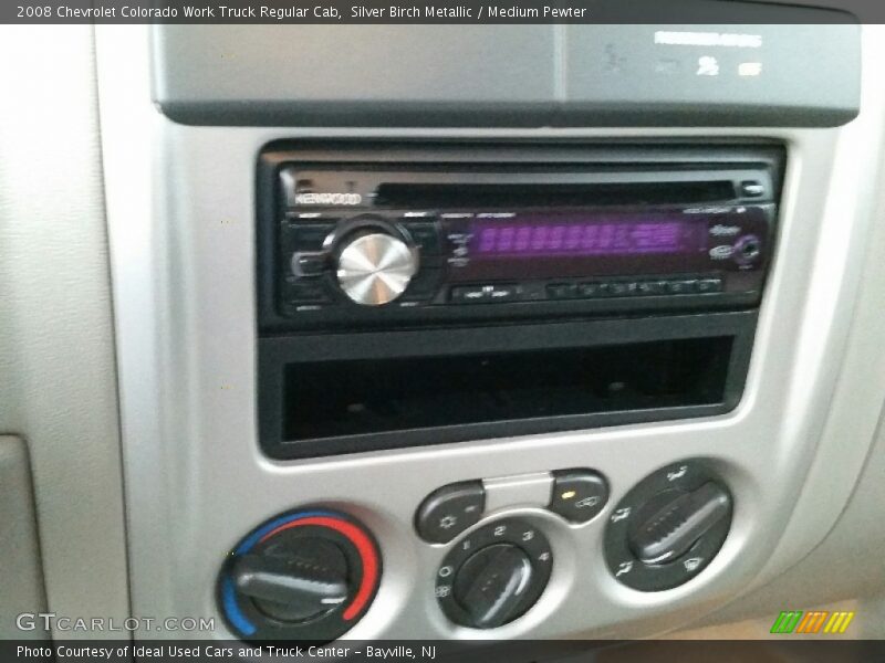 Silver Birch Metallic / Medium Pewter 2008 Chevrolet Colorado Work Truck Regular Cab