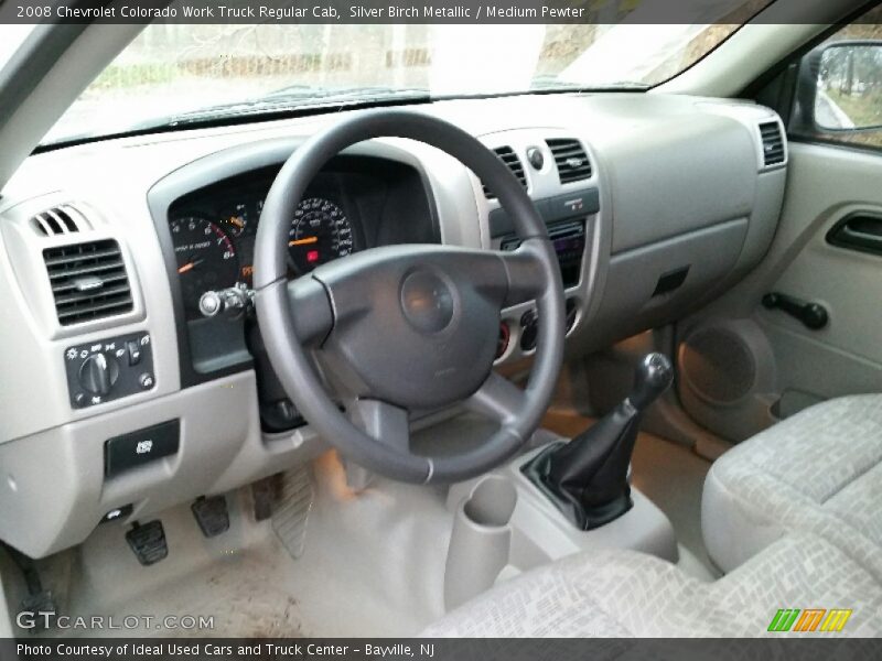 Silver Birch Metallic / Medium Pewter 2008 Chevrolet Colorado Work Truck Regular Cab