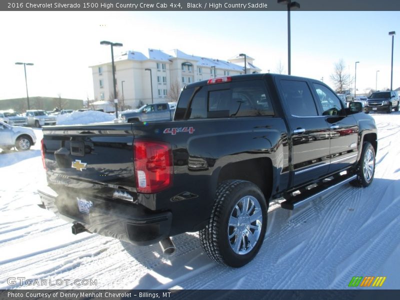 Black / High Country Saddle 2016 Chevrolet Silverado 1500 High Country Crew Cab 4x4