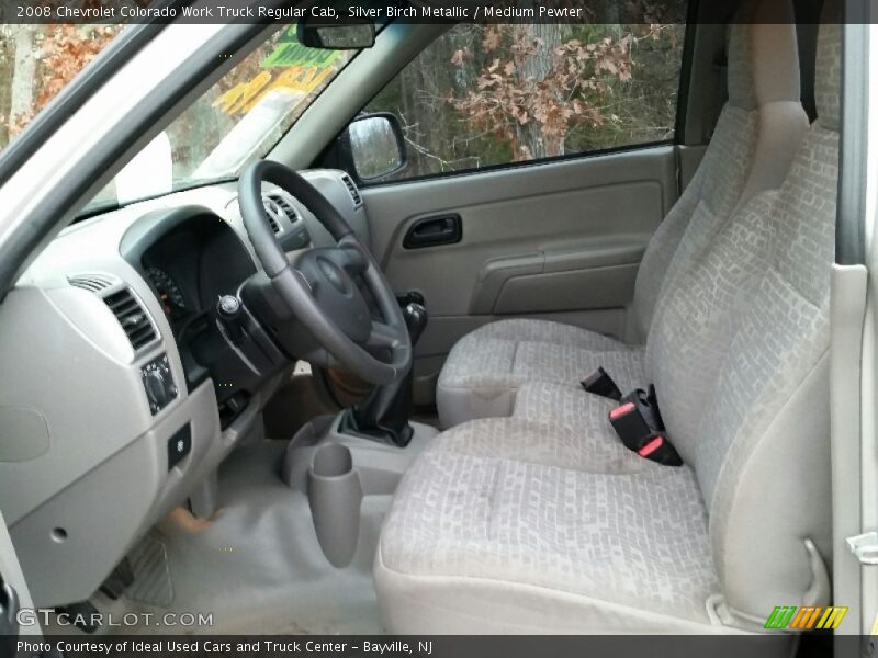 Silver Birch Metallic / Medium Pewter 2008 Chevrolet Colorado Work Truck Regular Cab