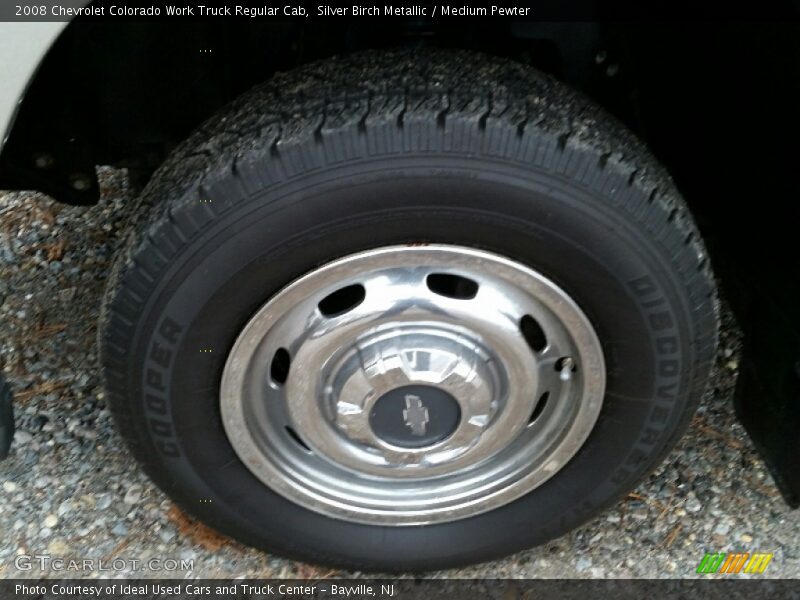 Silver Birch Metallic / Medium Pewter 2008 Chevrolet Colorado Work Truck Regular Cab