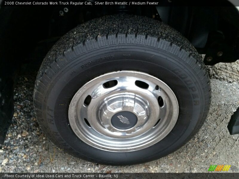 Silver Birch Metallic / Medium Pewter 2008 Chevrolet Colorado Work Truck Regular Cab