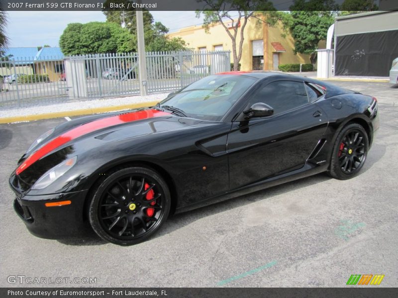 Black / Charcoal 2007 Ferrari 599 GTB Fiorano F1