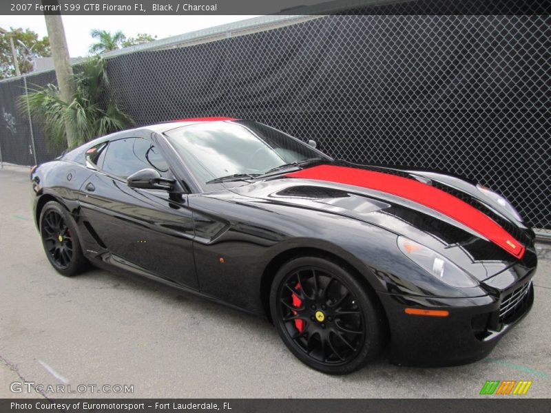 Black / Charcoal 2007 Ferrari 599 GTB Fiorano F1