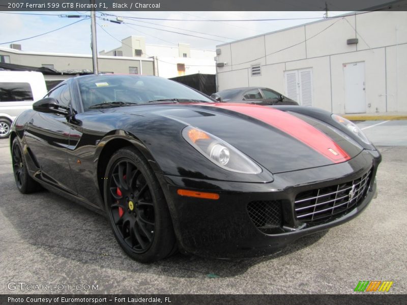 Black / Charcoal 2007 Ferrari 599 GTB Fiorano F1