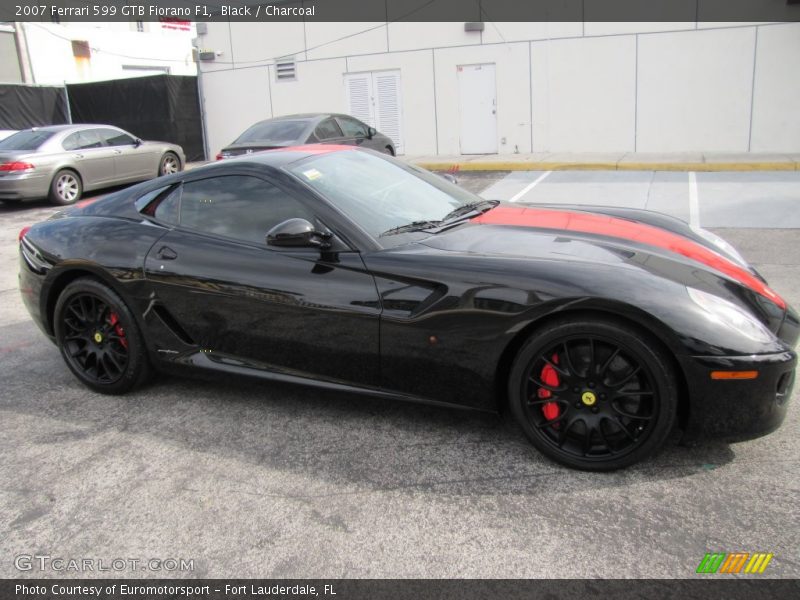 Black / Charcoal 2007 Ferrari 599 GTB Fiorano F1