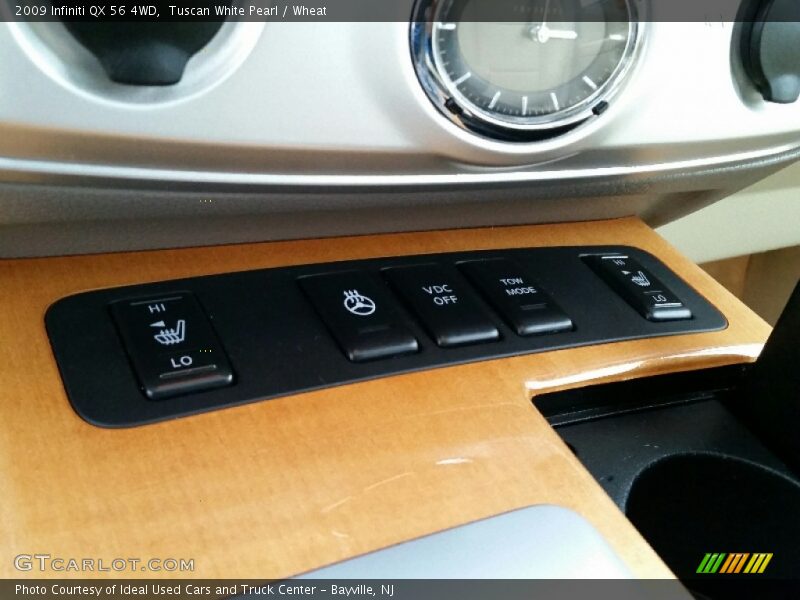 Controls of 2009 QX 56 4WD