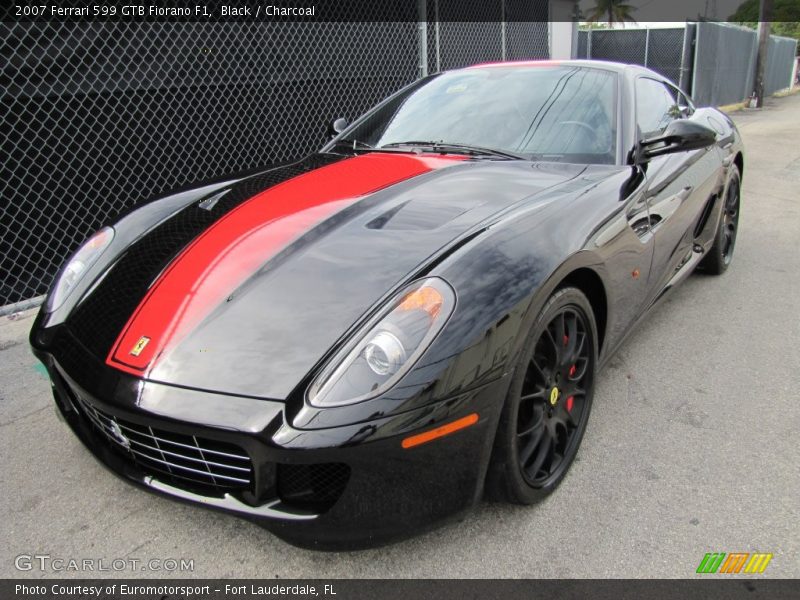Black / Charcoal 2007 Ferrari 599 GTB Fiorano F1
