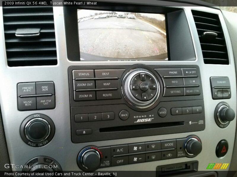 Controls of 2009 QX 56 4WD