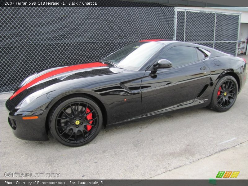 Black / Charcoal 2007 Ferrari 599 GTB Fiorano F1
