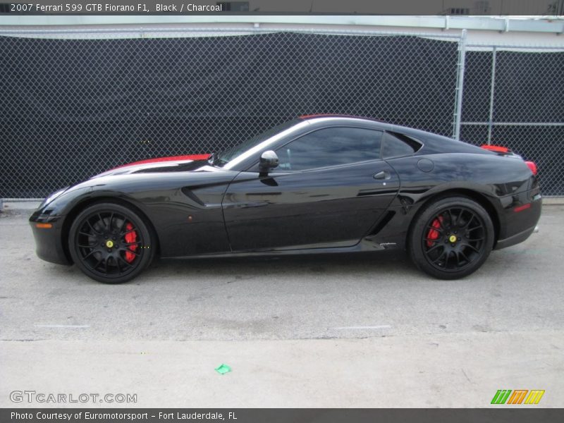 Black / Charcoal 2007 Ferrari 599 GTB Fiorano F1