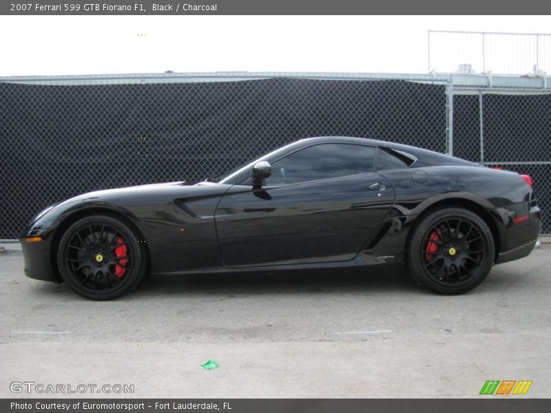 Black / Charcoal 2007 Ferrari 599 GTB Fiorano F1