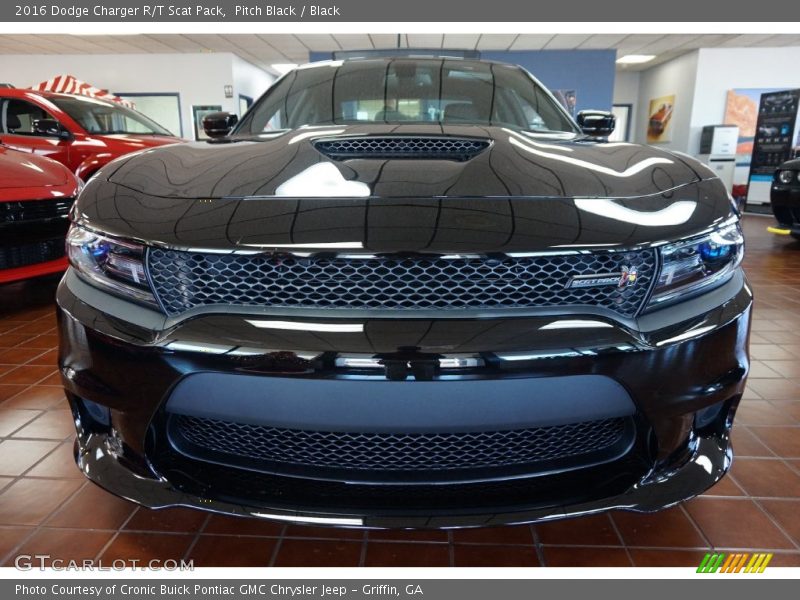 Pitch Black / Black 2016 Dodge Charger R/T Scat Pack