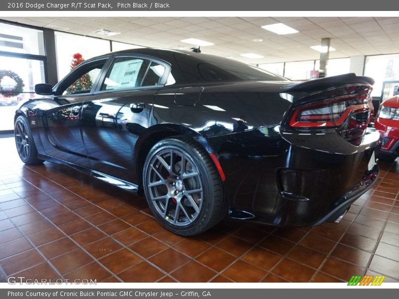 Pitch Black / Black 2016 Dodge Charger R/T Scat Pack