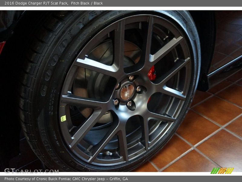 Pitch Black / Black 2016 Dodge Charger R/T Scat Pack
