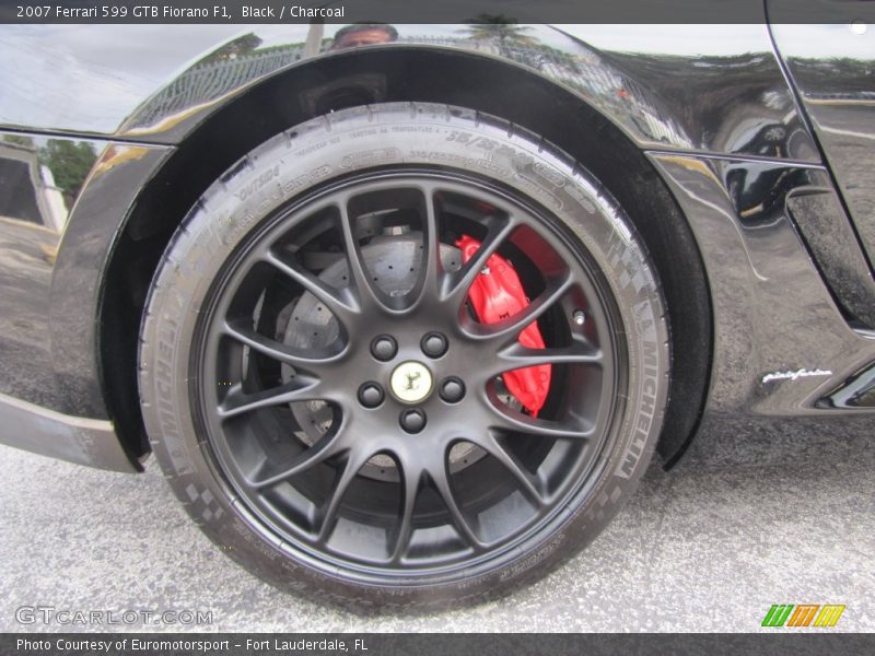 Black / Charcoal 2007 Ferrari 599 GTB Fiorano F1