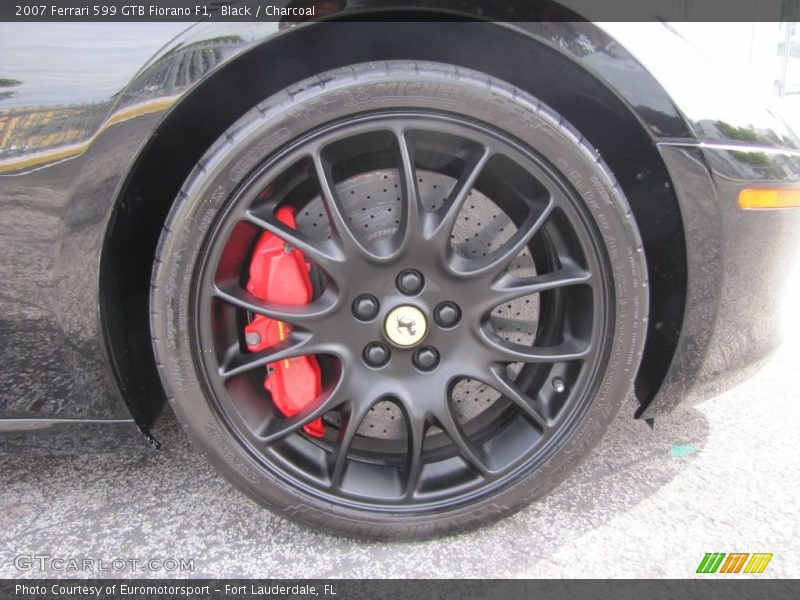 Black / Charcoal 2007 Ferrari 599 GTB Fiorano F1