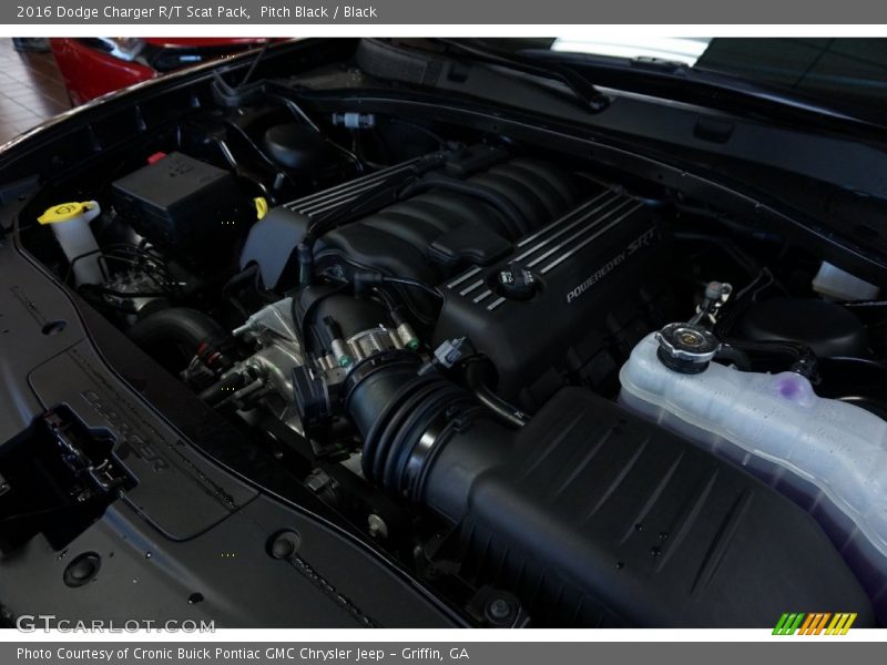 Pitch Black / Black 2016 Dodge Charger R/T Scat Pack