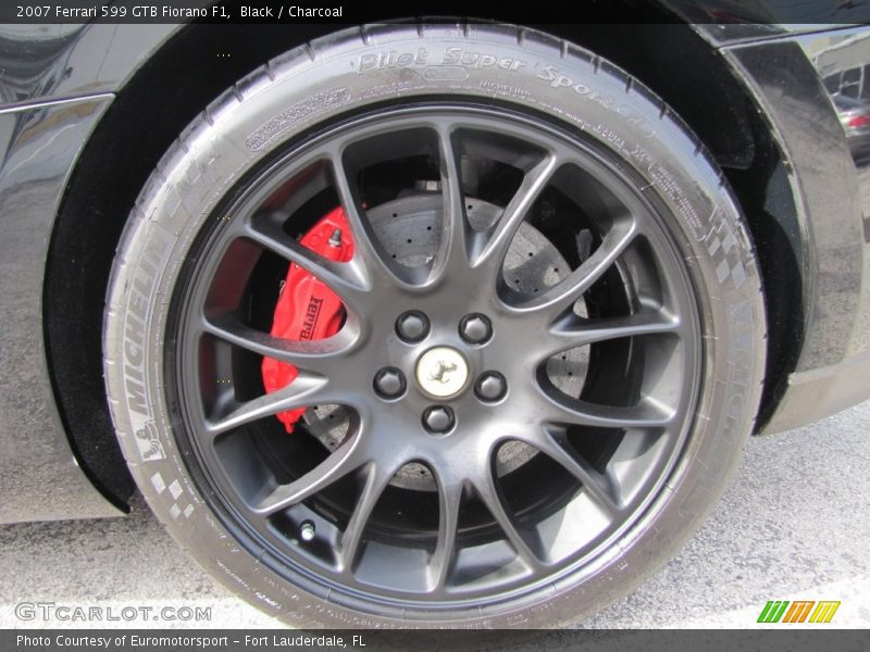 Black / Charcoal 2007 Ferrari 599 GTB Fiorano F1