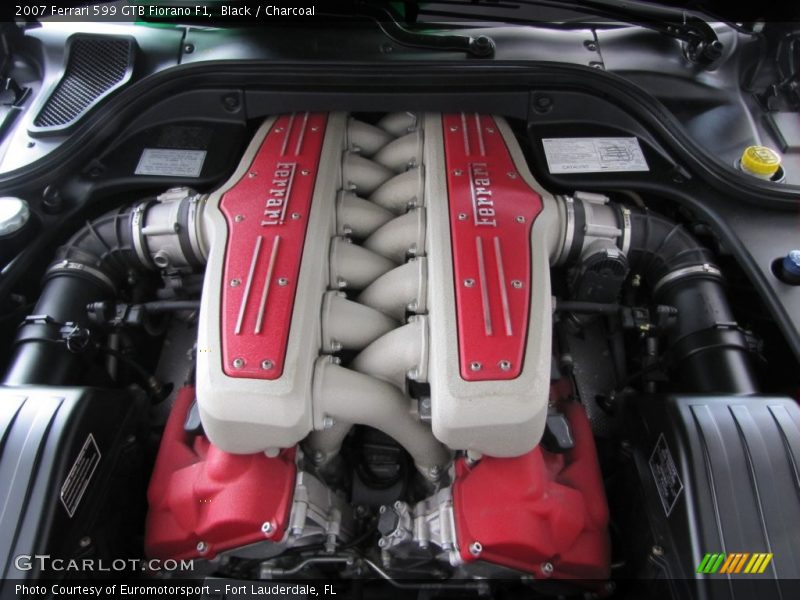 Black / Charcoal 2007 Ferrari 599 GTB Fiorano F1