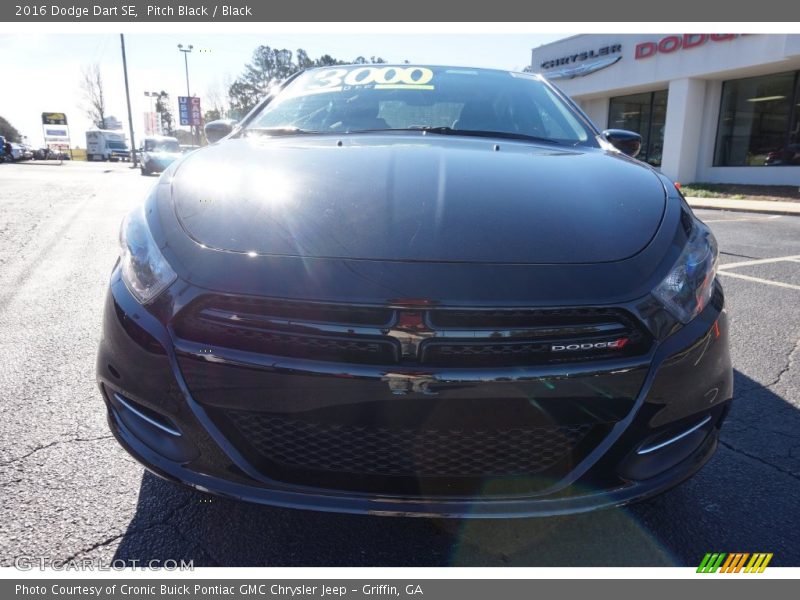 Pitch Black / Black 2016 Dodge Dart SE