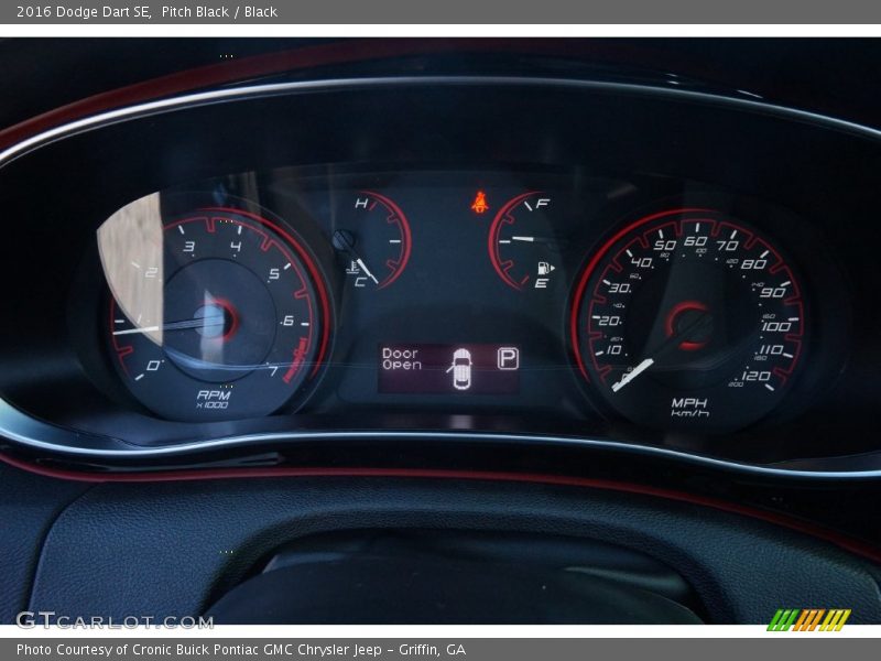 Pitch Black / Black 2016 Dodge Dart SE