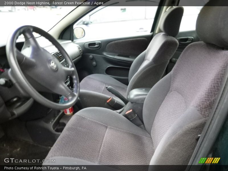 Forest Green Pearlcoat / Agate 2000 Dodge Neon Highline