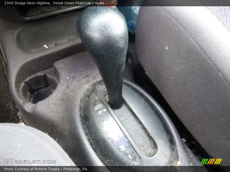 Forest Green Pearlcoat / Agate 2000 Dodge Neon Highline