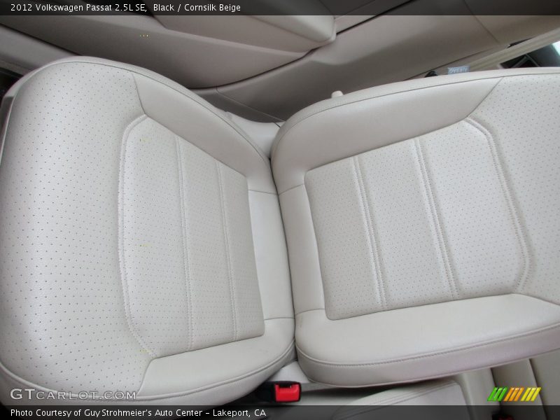 Black / Cornsilk Beige 2012 Volkswagen Passat 2.5L SE