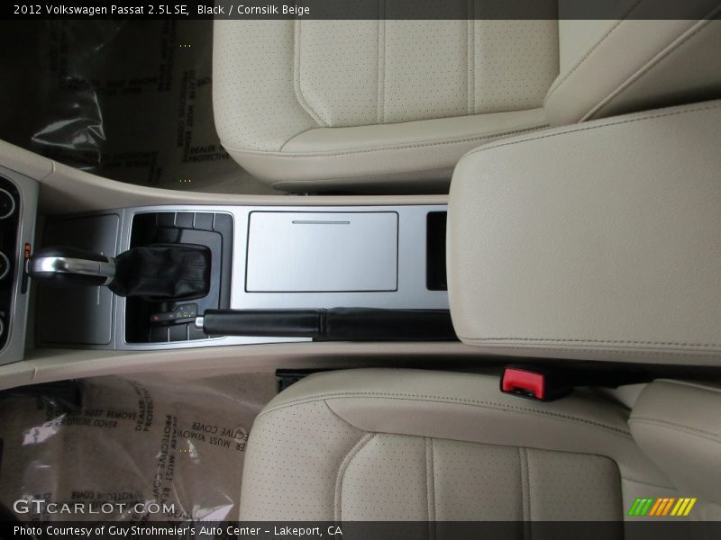 Black / Cornsilk Beige 2012 Volkswagen Passat 2.5L SE