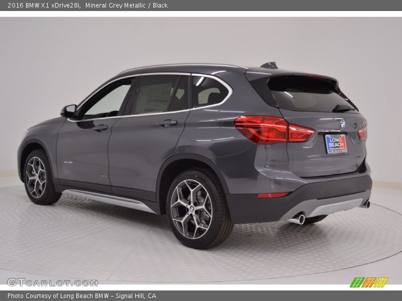 Mineral Grey Metallic / Black 2016 BMW X1 xDrive28i