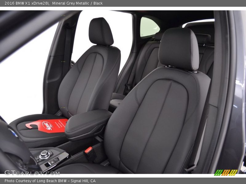 Mineral Grey Metallic / Black 2016 BMW X1 xDrive28i