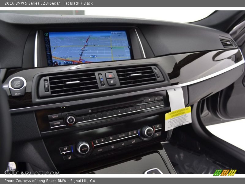 Jet Black / Black 2016 BMW 5 Series 528i Sedan