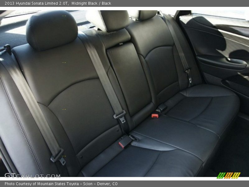 Midnight Black / Black 2013 Hyundai Sonata Limited 2.0T