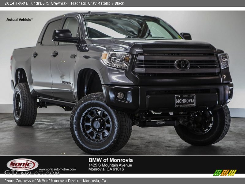 Magnetic Gray Metallic / Black 2014 Toyota Tundra SR5 Crewmax