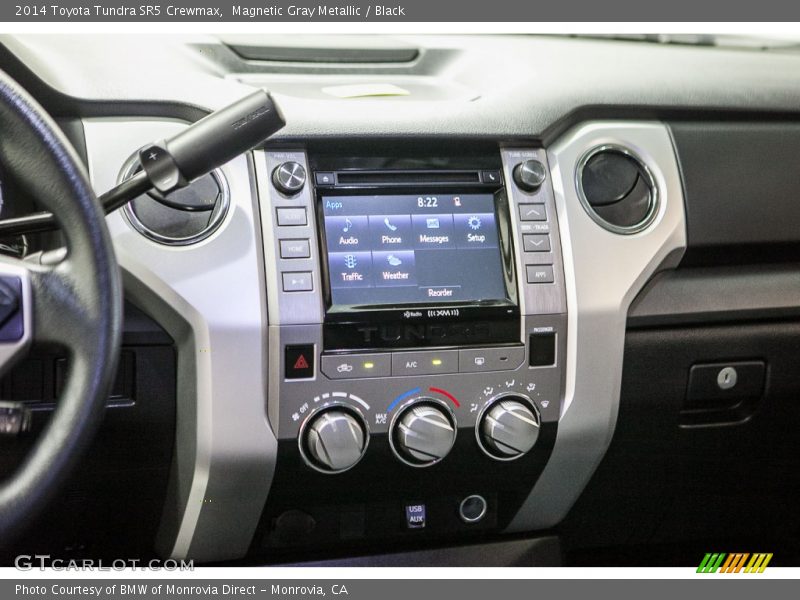 Magnetic Gray Metallic / Black 2014 Toyota Tundra SR5 Crewmax