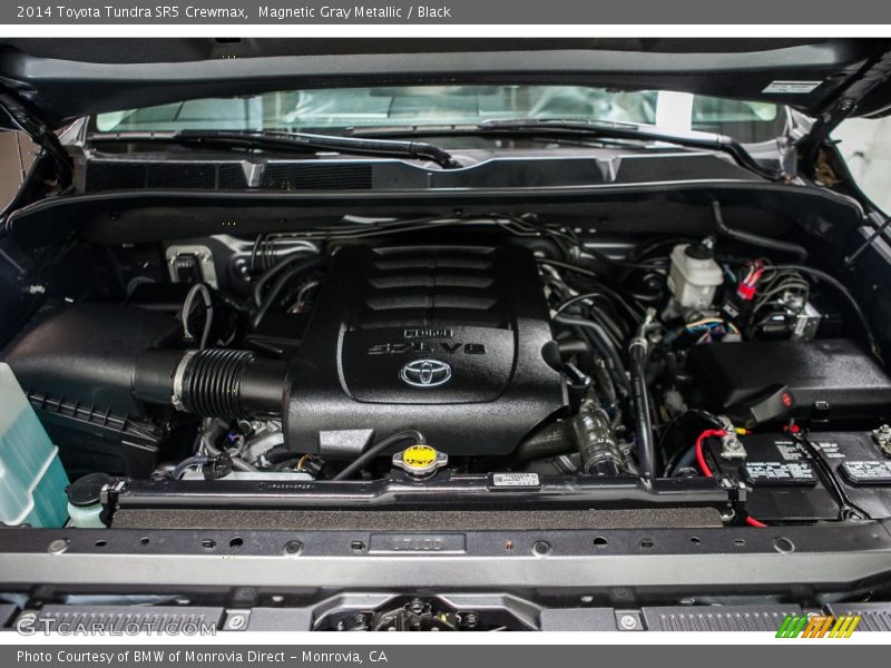 Magnetic Gray Metallic / Black 2014 Toyota Tundra SR5 Crewmax