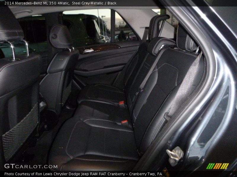 Steel Grey Metallic / Black 2014 Mercedes-Benz ML 350 4Matic