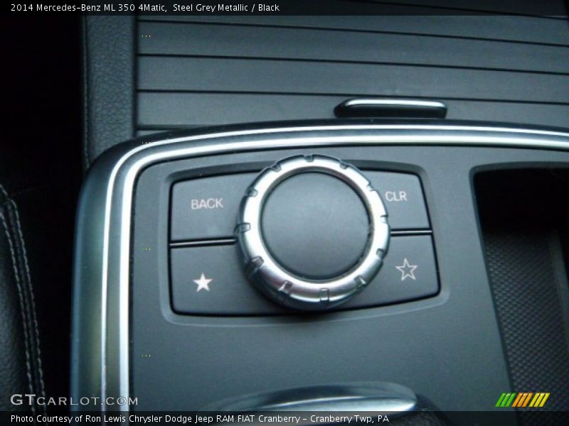 Steel Grey Metallic / Black 2014 Mercedes-Benz ML 350 4Matic
