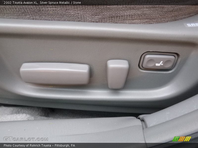 Silver Spruce Metallic / Stone 2002 Toyota Avalon XL