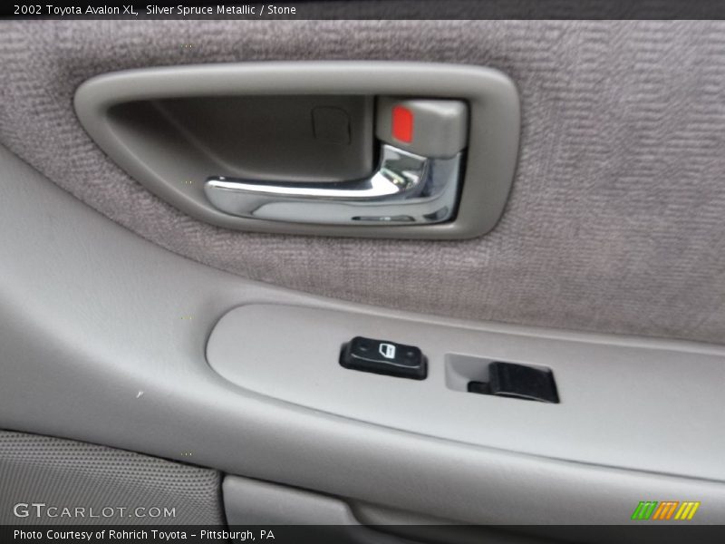 Silver Spruce Metallic / Stone 2002 Toyota Avalon XL