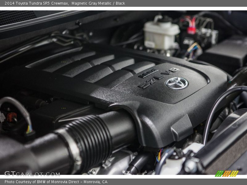 Magnetic Gray Metallic / Black 2014 Toyota Tundra SR5 Crewmax