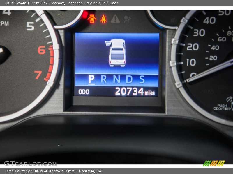 Magnetic Gray Metallic / Black 2014 Toyota Tundra SR5 Crewmax