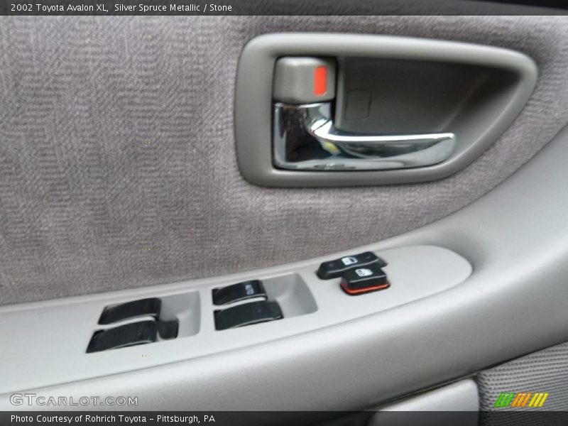 Silver Spruce Metallic / Stone 2002 Toyota Avalon XL