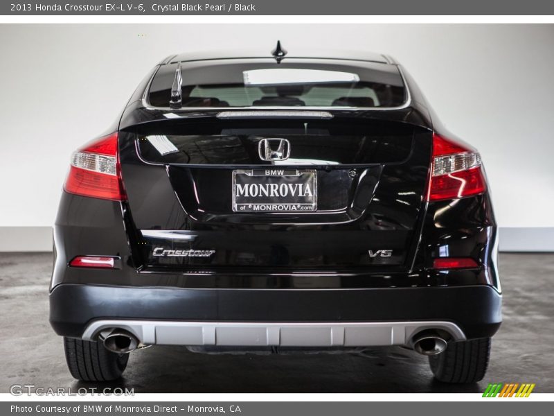 Crystal Black Pearl / Black 2013 Honda Crosstour EX-L V-6