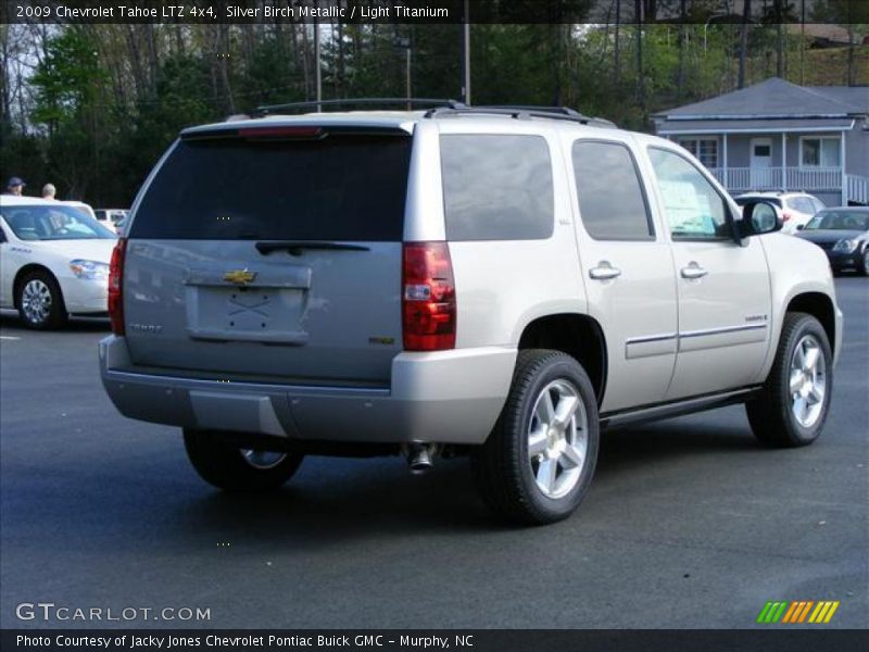 Silver Birch Metallic / Light Titanium 2009 Chevrolet Tahoe LTZ 4x4